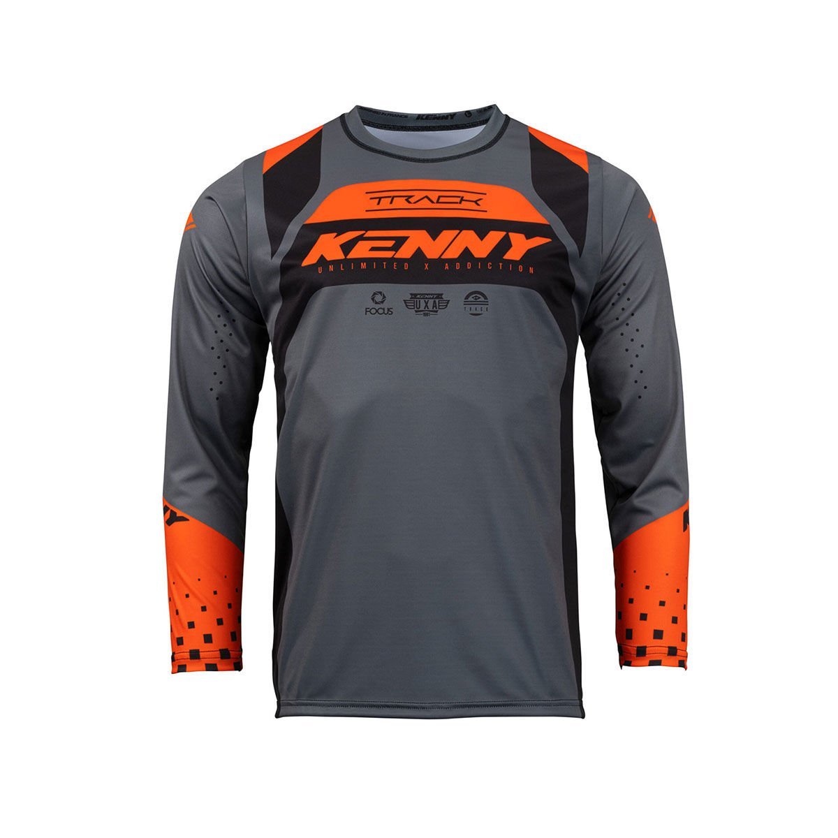 TRACK FOCUS Orange Black Çocuk Jersey