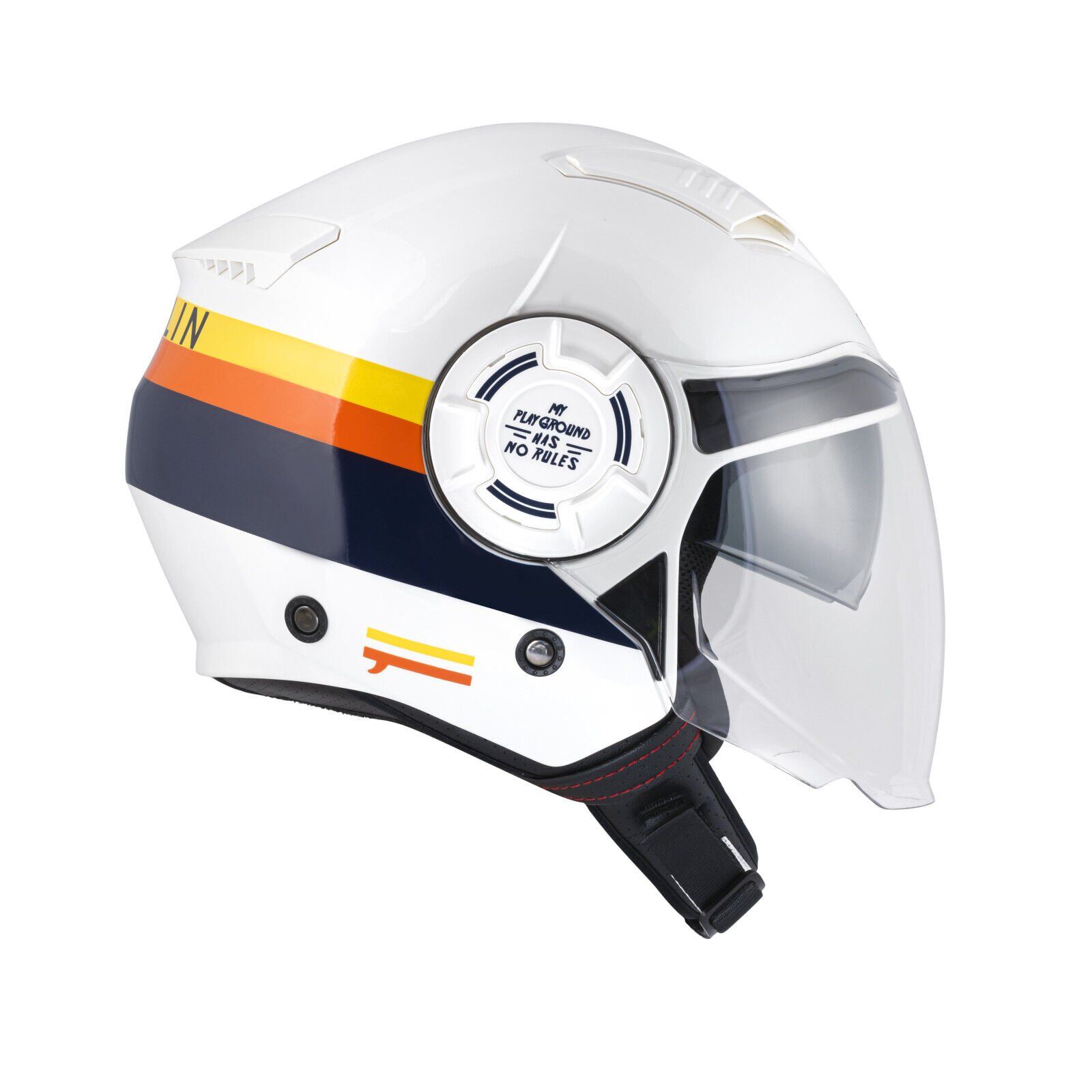 Pull in Gary Rainbow Açık Kask