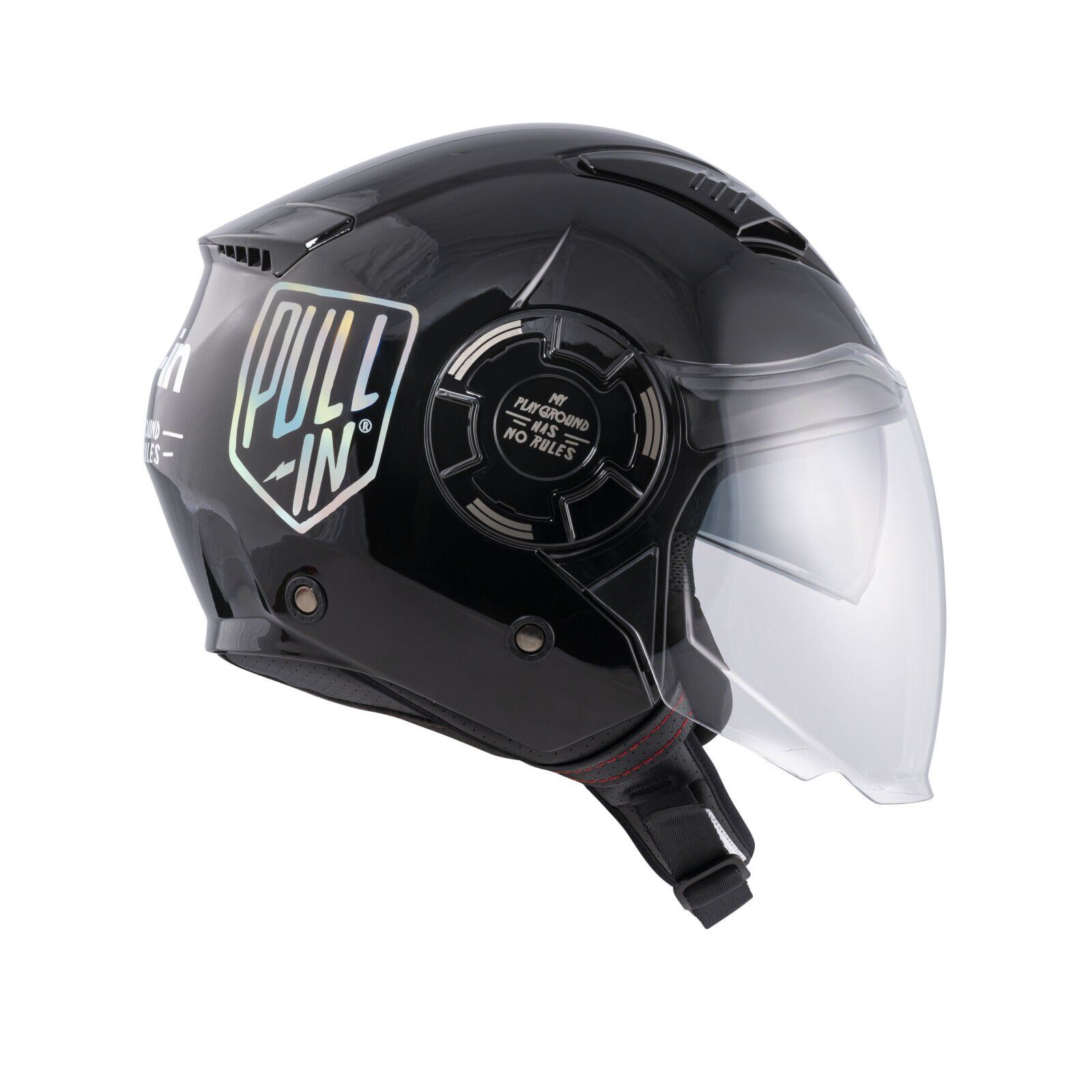 Pull in Holographic Açık Kask