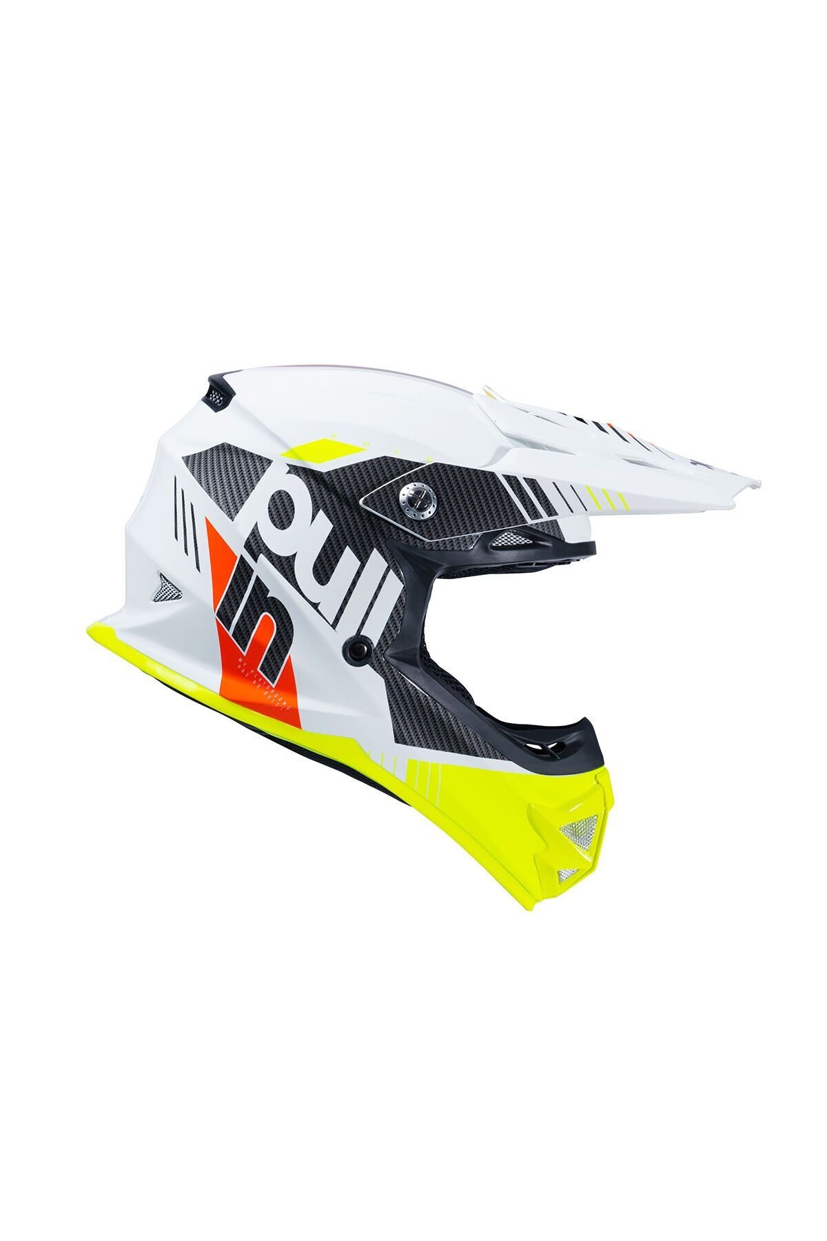 Pull in Race White Neon Yellow Çocuk Kaskı