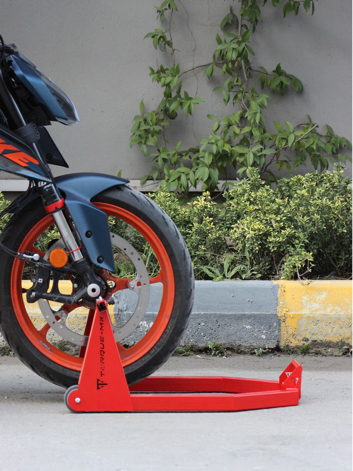 Torque-MX Motosiklet Ön Kaldırma Standı FS1 Kırmızı
