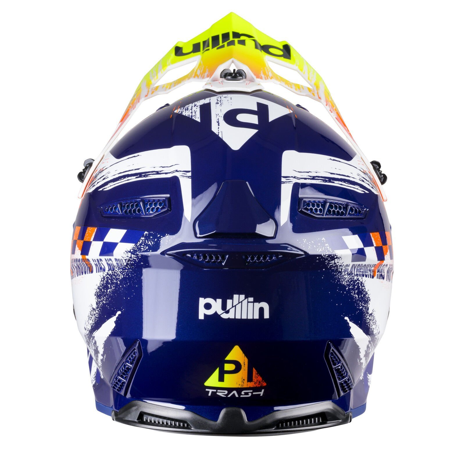 Pull In Trash Race Master Kask Yetişkin Trash Navy