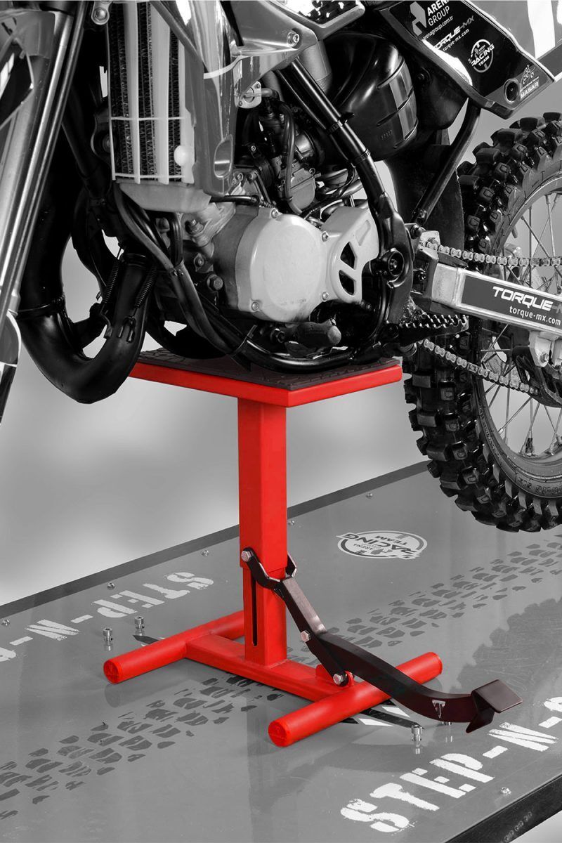 Torque-MX Motosiklet Kaldırma Sehpası HS1 Kırmızı