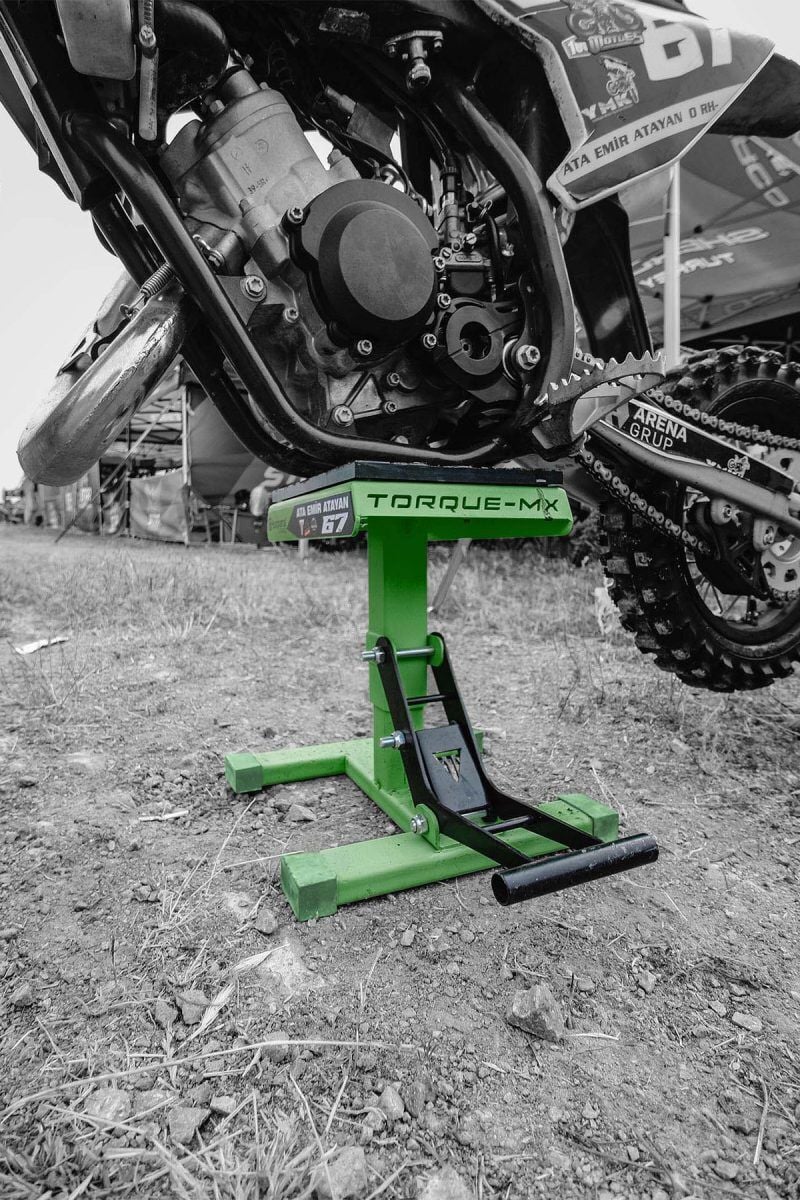 Torque-MX Motosiklet Kaldırma Sehpası HS2 Yeşil