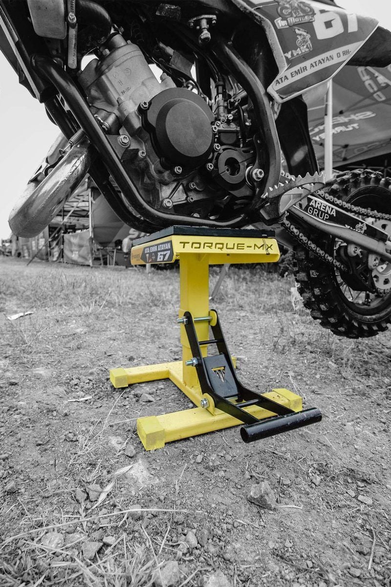Torque-MX Motosiklet Kaldırma Sehpası HS2 Sarı