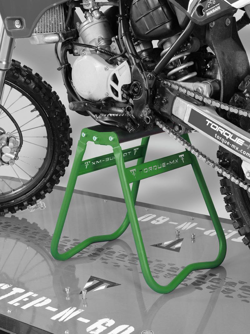 Torque-MX Katlanabilir Motosiklet Sehpası SS3 Yeşil