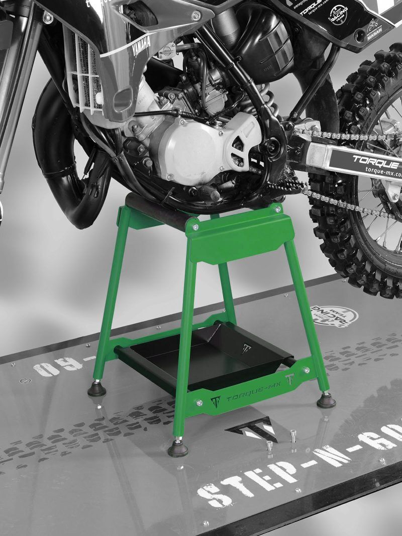 Torque-MX Ayarlanabilir Motosiklet Sehpası SS4 Yeşil