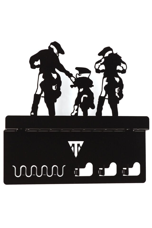 Metal Dekoratif Anahtar Askısı EA5