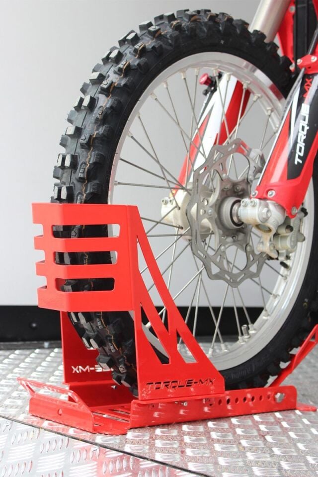 Torque-MX Motosiklet Teker Sabitleyici WC1 Kırmızı