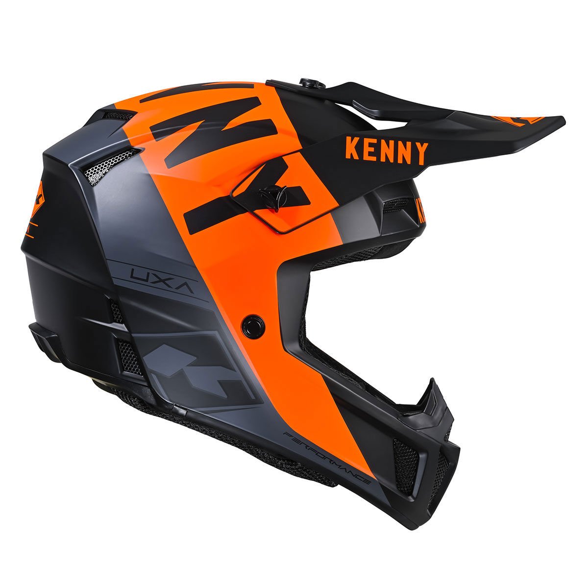 PERFORMANCE Black Neon Orange Kask