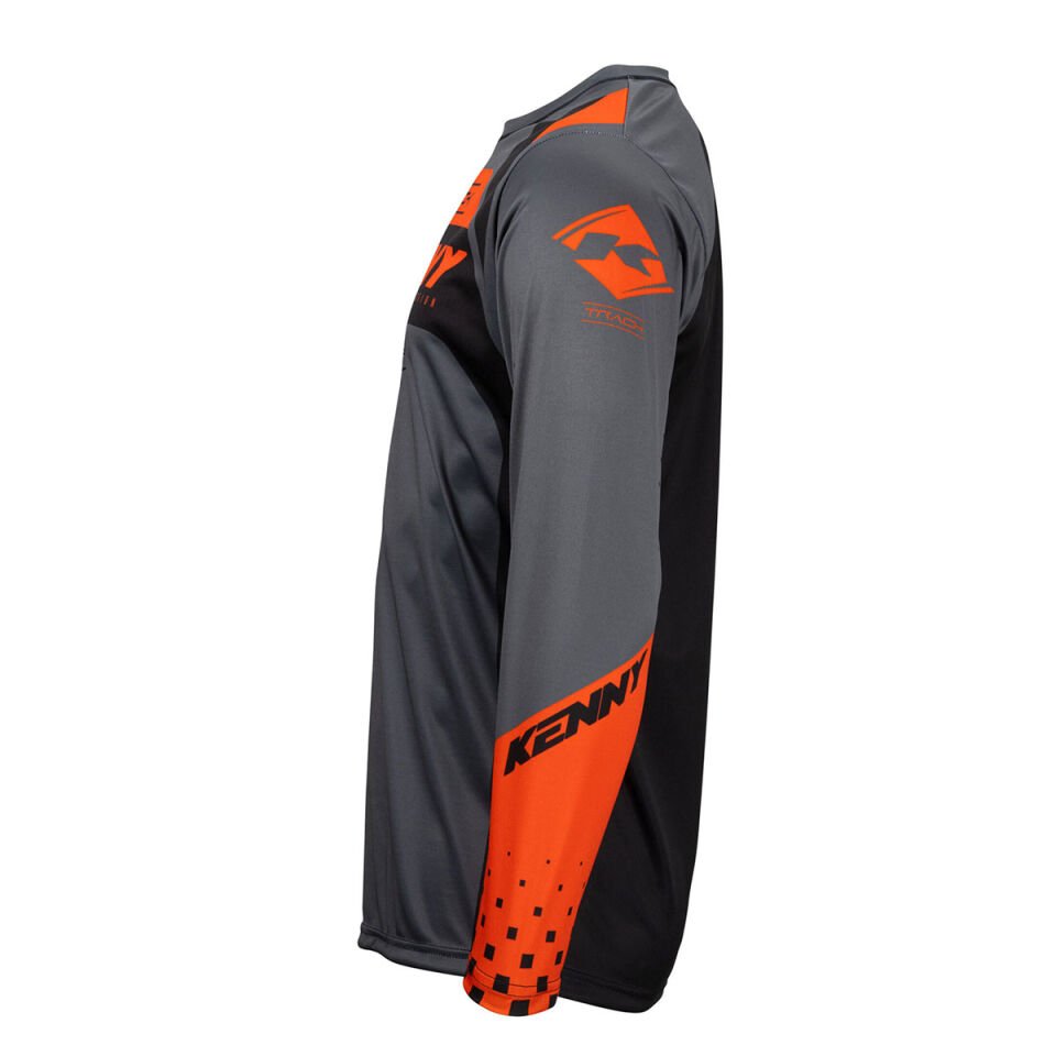 TRACK FOCUS Orange Black Çocuk Jersey