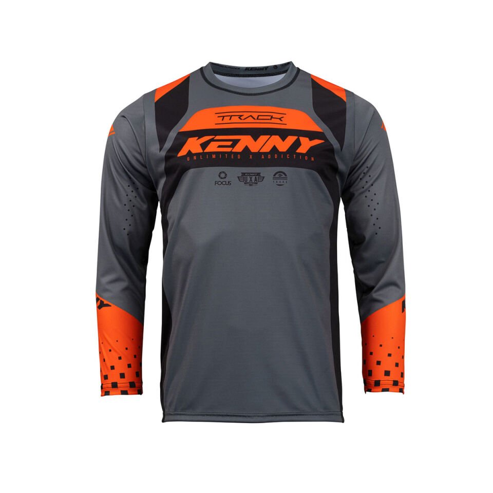 TRACK FOCUS Orange Black Çocuk Jersey