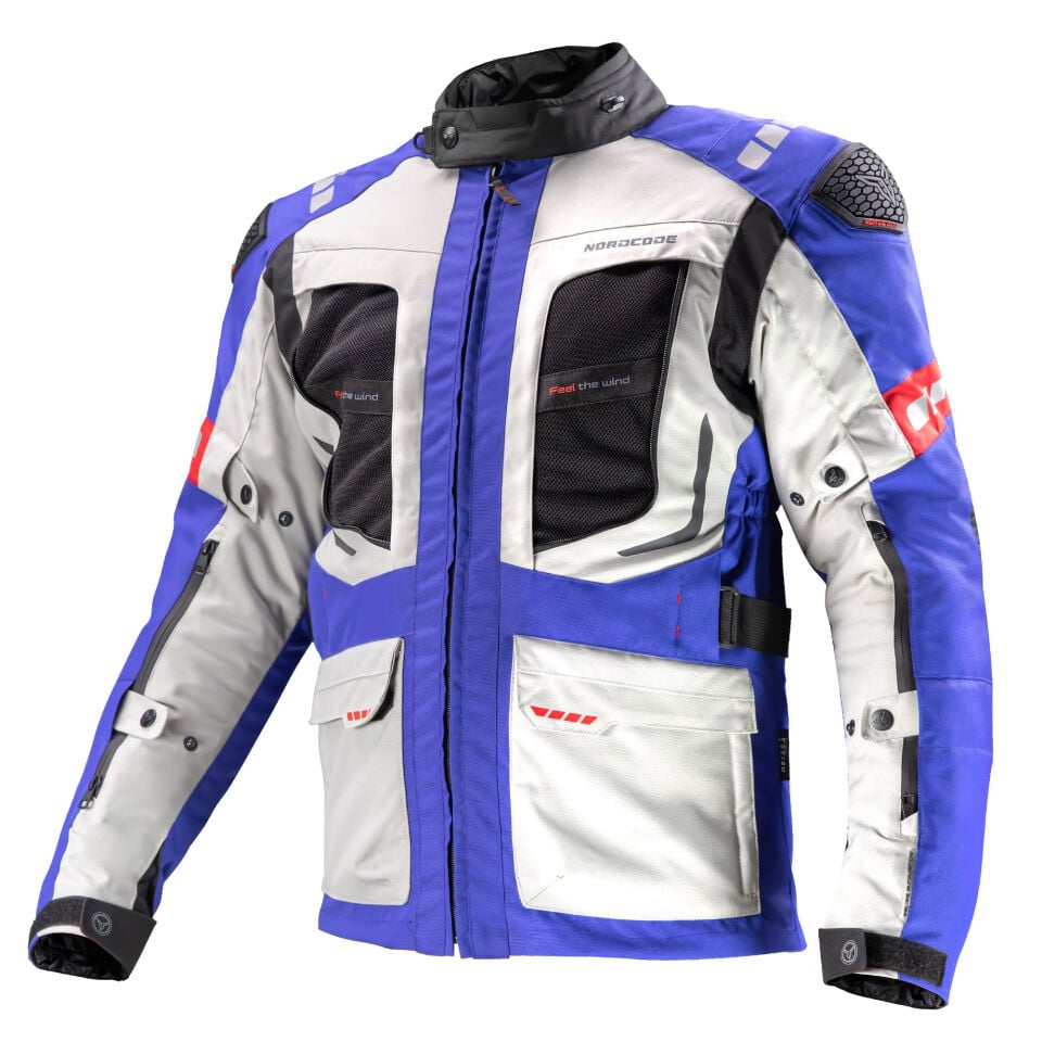 Nordcode Dakar Evo 2 Motosiklet Montu - Grey/Blue