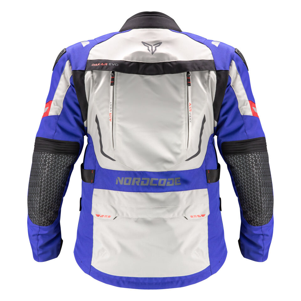 Nordcode Dakar Evo 2 Motosiklet Montu - Grey/Blue