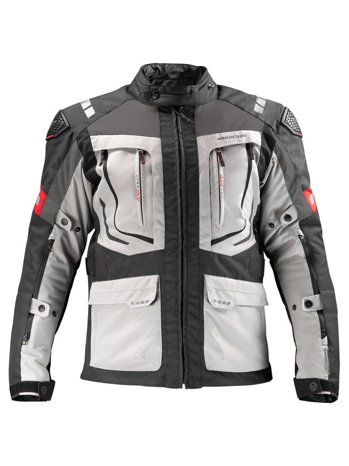 Nordcode Dakar Evo 2 Motosiklet Montu Siyah Gri