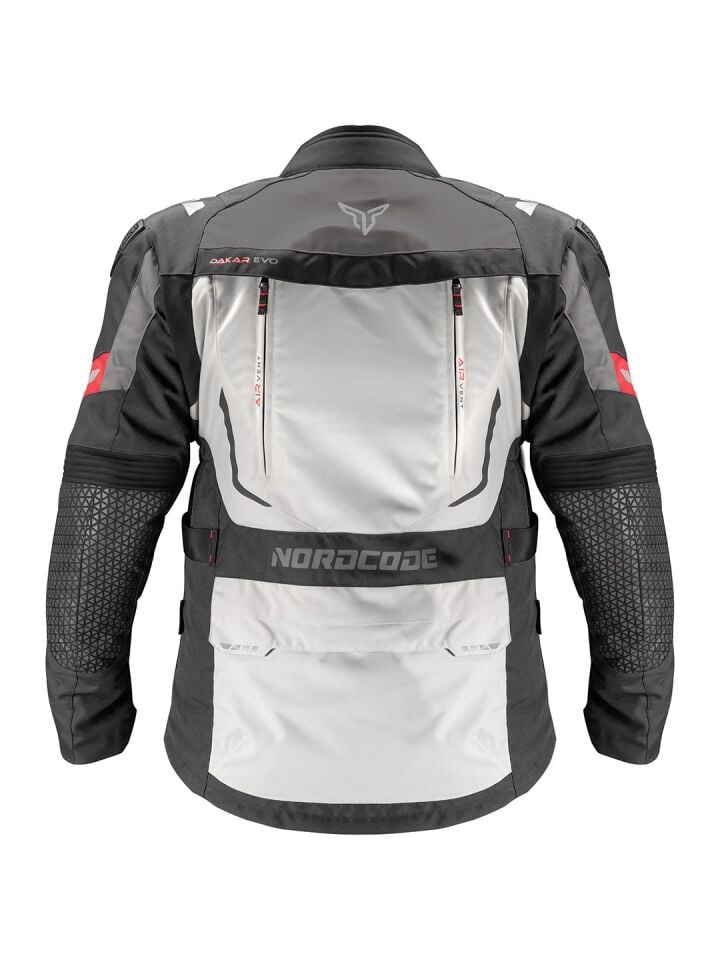 Nordcode Dakar Evo 2 Motosiklet Montu Siyah Gri