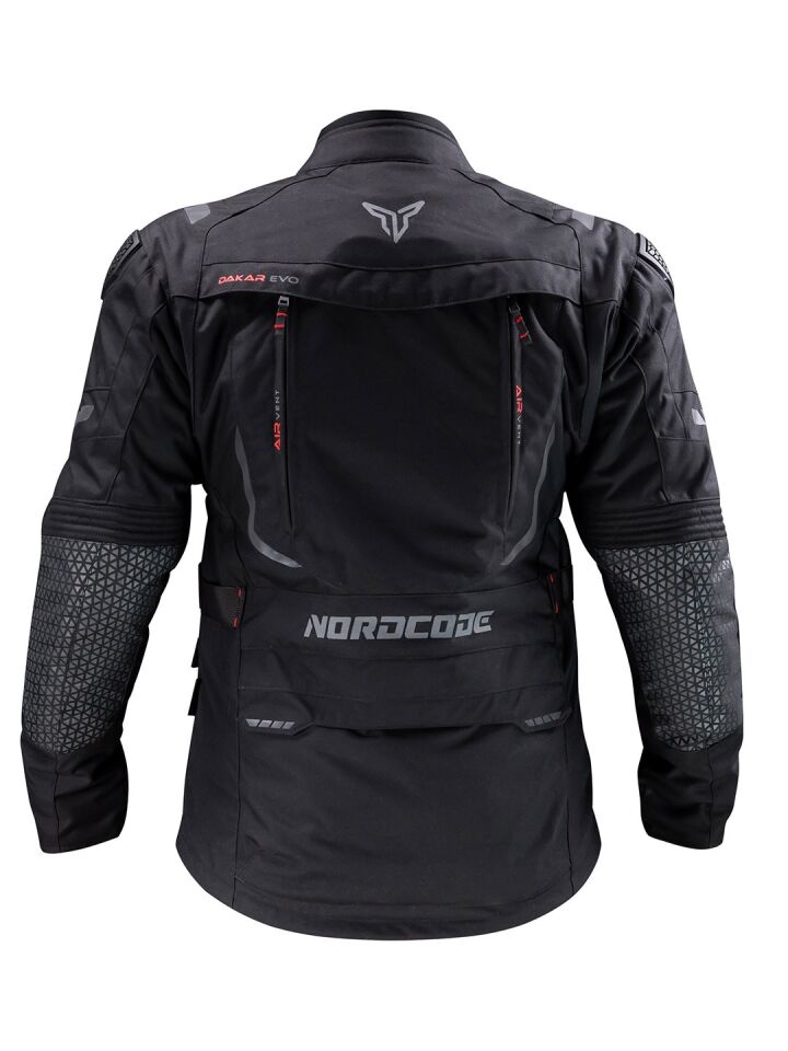 Nordcode Dakar Evo 2  Motosiklet Montu Siyah