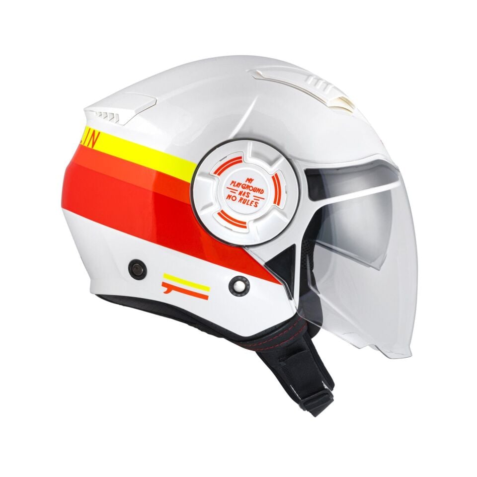 Pull in Gary Red Açık Kask
