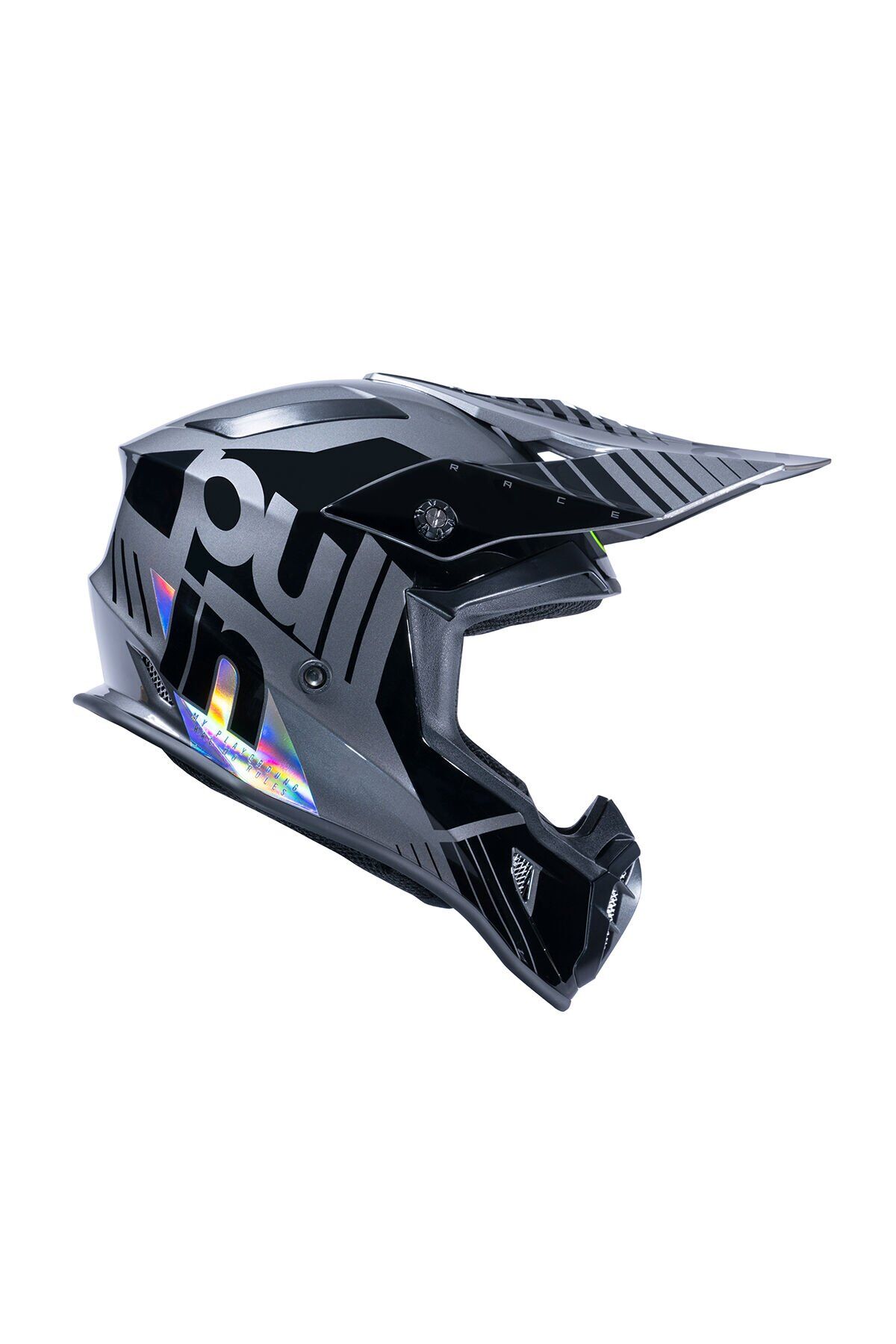 Pull in Race Black Grey Kask