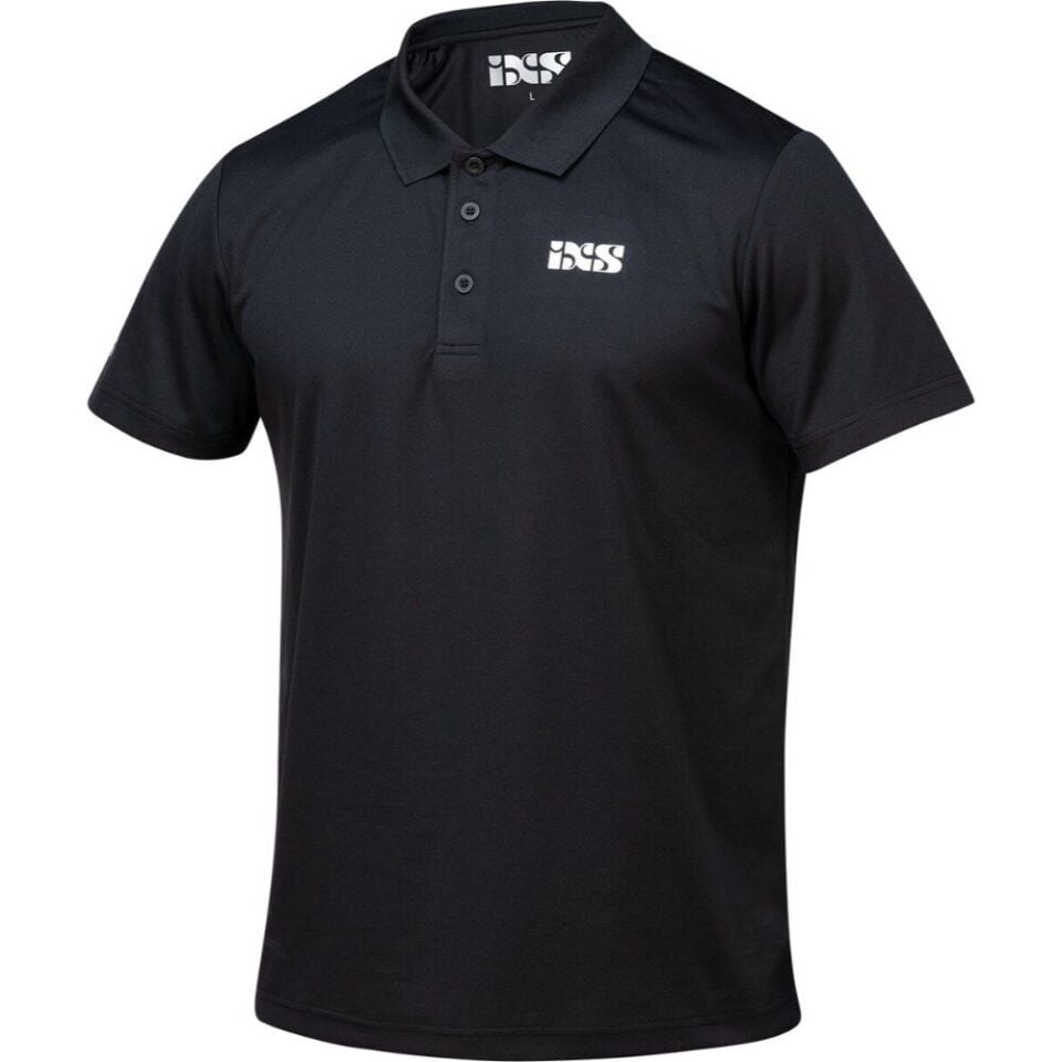 IXS Team Polo-Shirt Active - Black