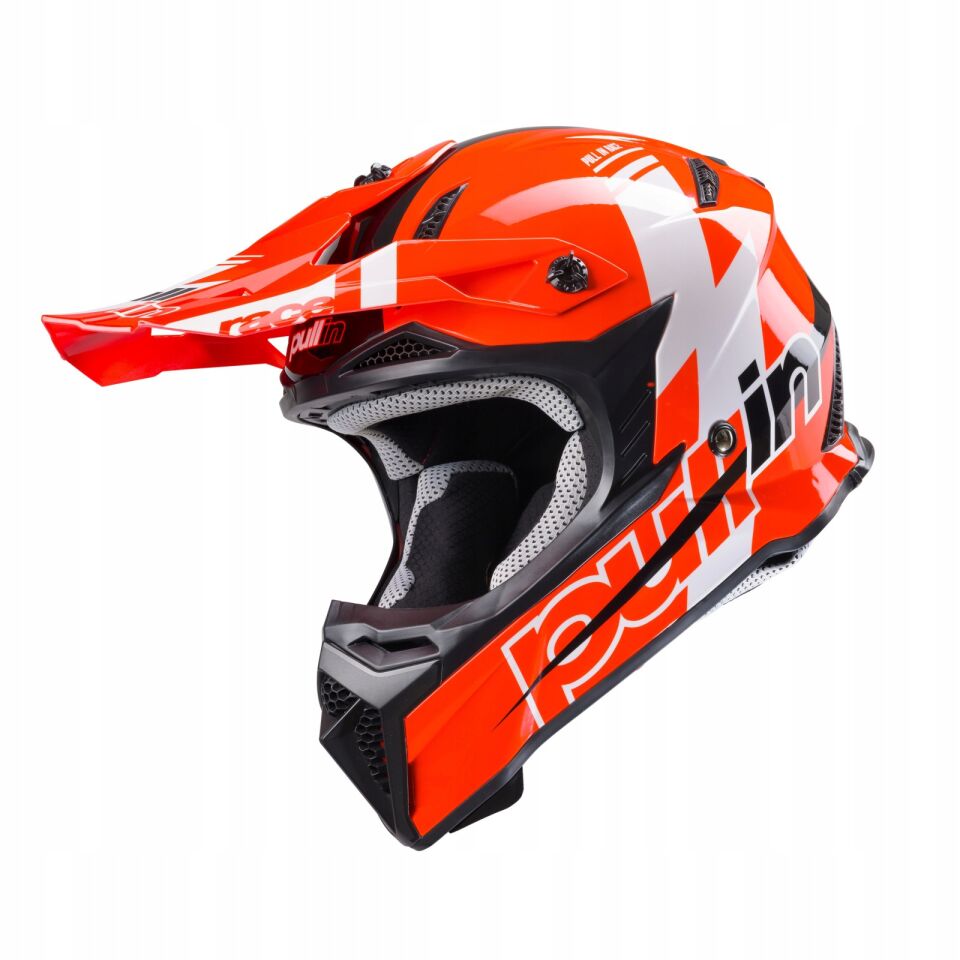 Pull In Master Race Trash Kask Neon Kırmızı
