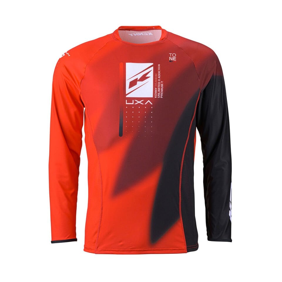 Kenny Titanium Tone Red Jersey