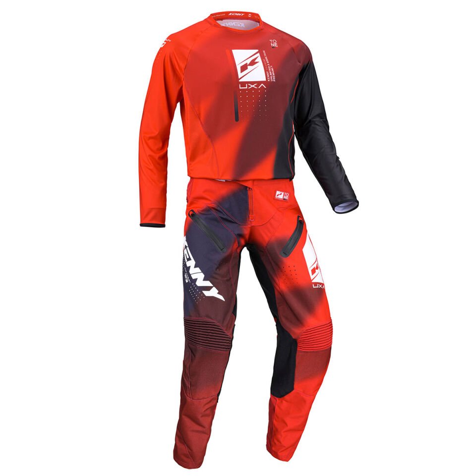 Kenny Titanium Tone Red Jersey