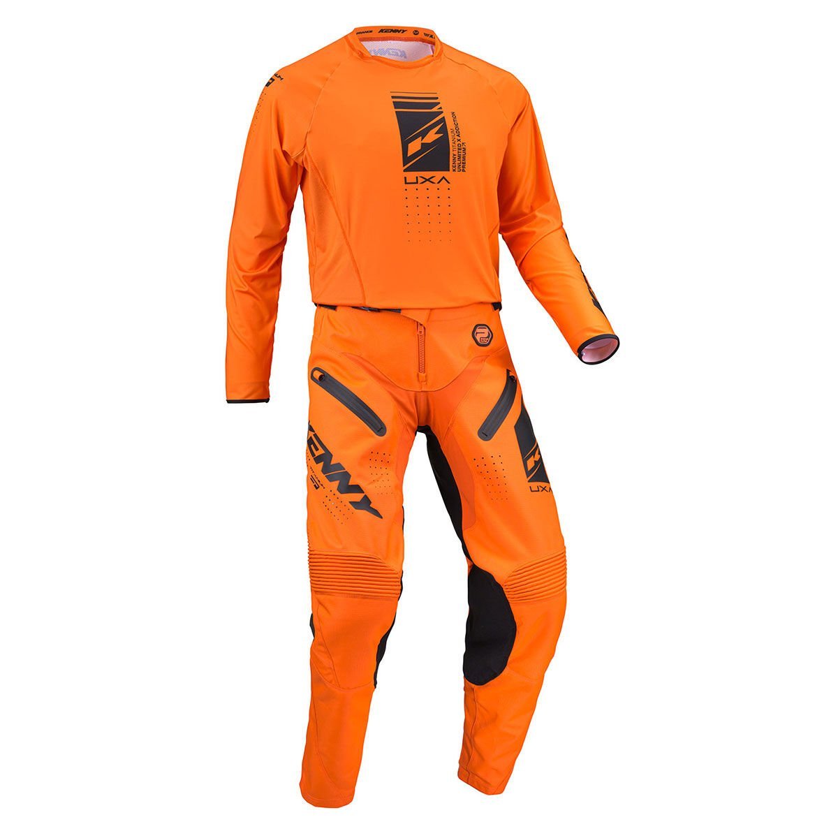 Kenny Titanium Solid Orange Jersey