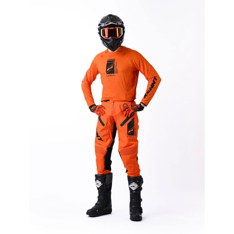 Kenny Titanium Solid Orange Jersey