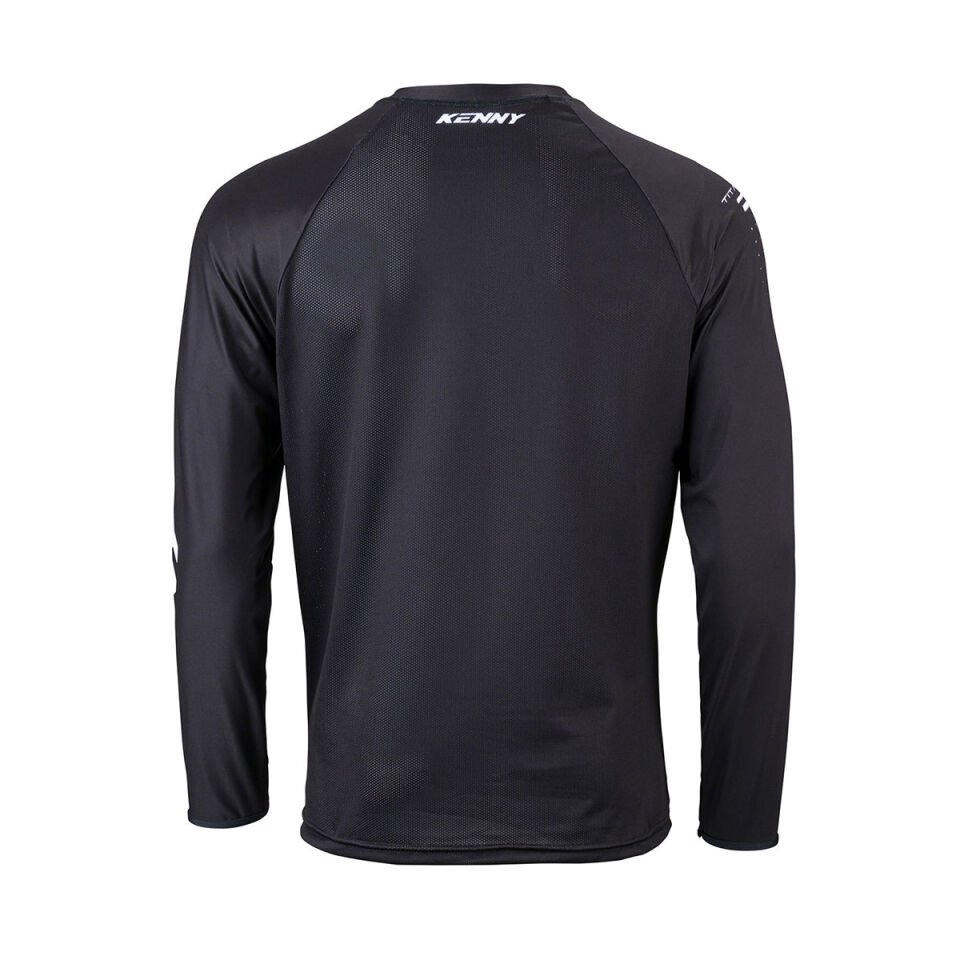 Kenny Titanium Solid Black Jersey