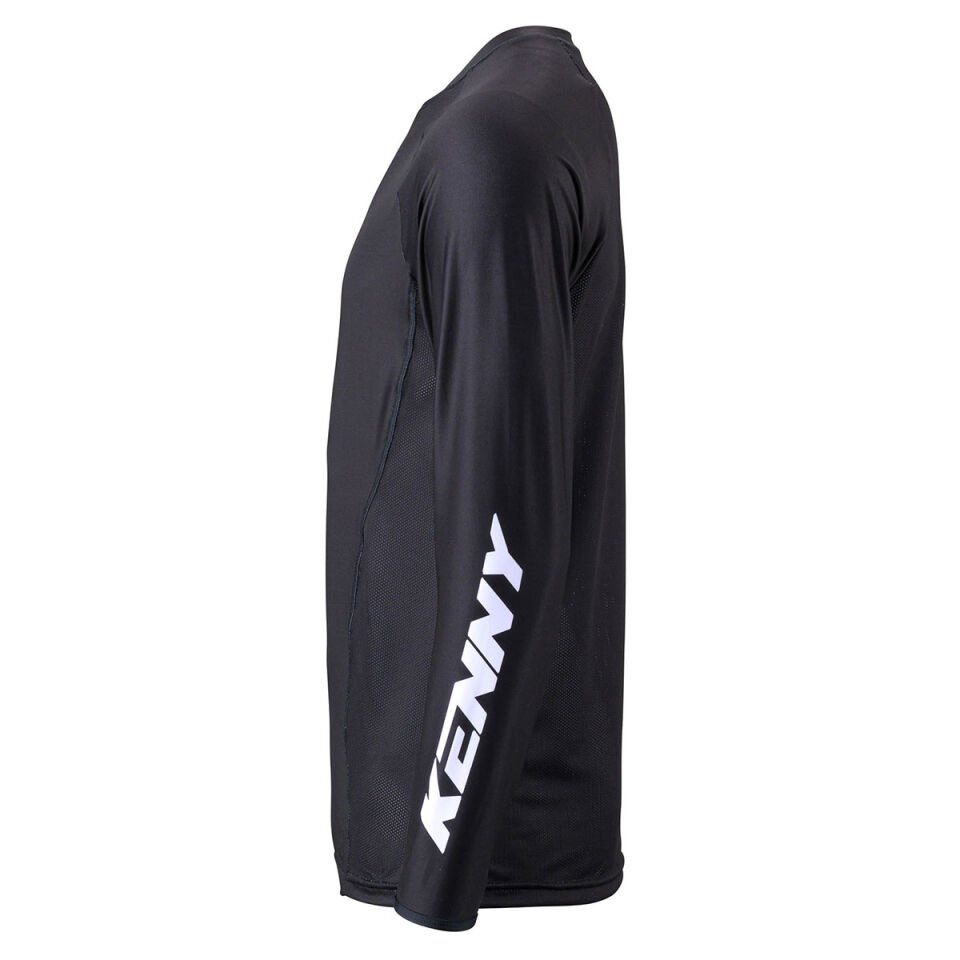Kenny Titanium Solid Black Jersey