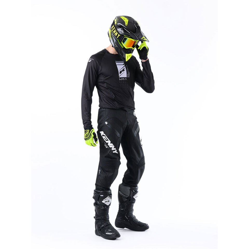 Kenny Titanium Solid Black Jersey