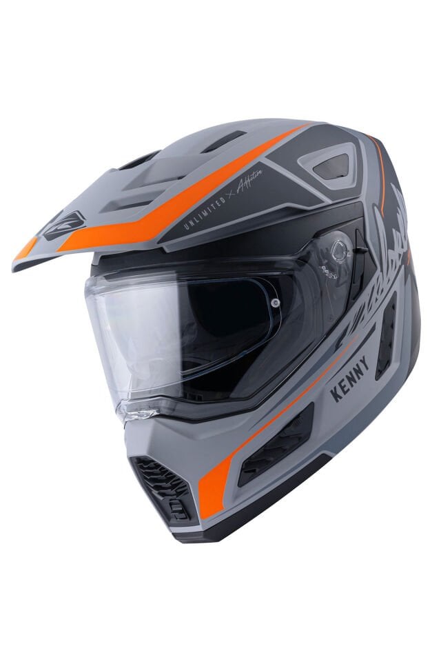 KENNY EXPLORER ENDURO KASK (GREY)