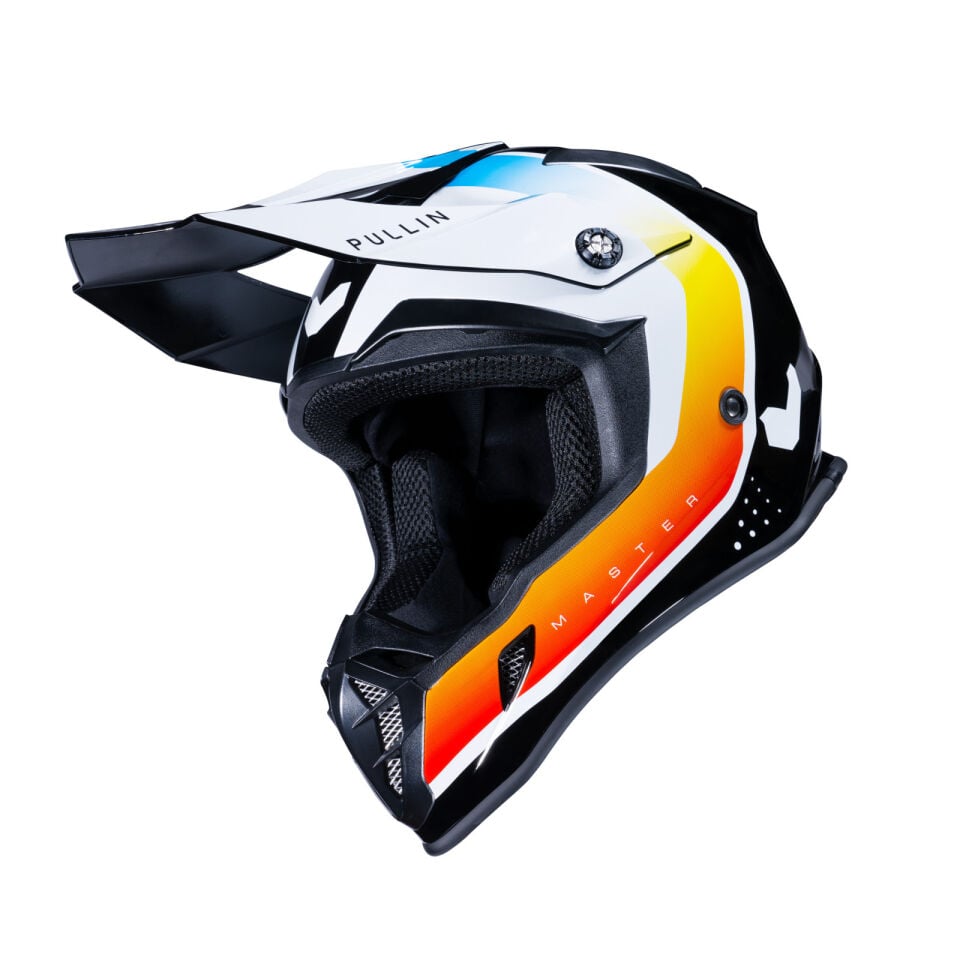 Pull In Master Race Trash Kask Master Rainbow Siyah Beyaz Turuncu