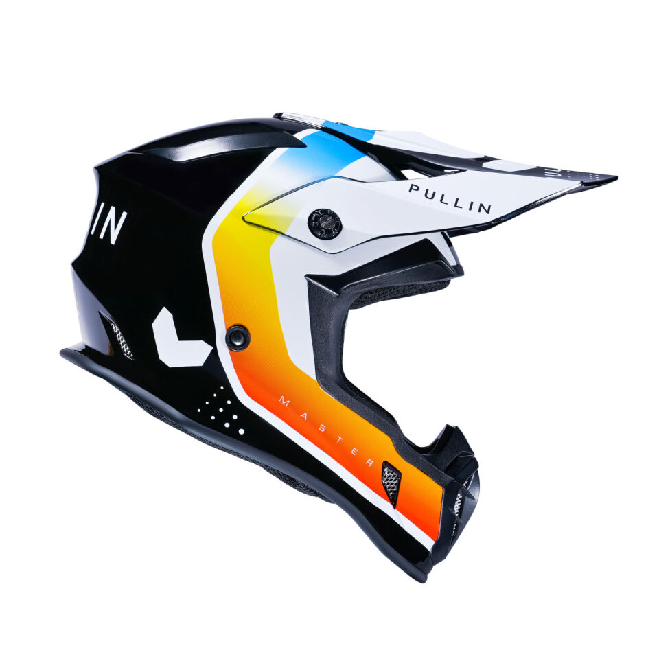 Pull In Master Race Trash Kask Master Rainbow Siyah Beyaz Turuncu
