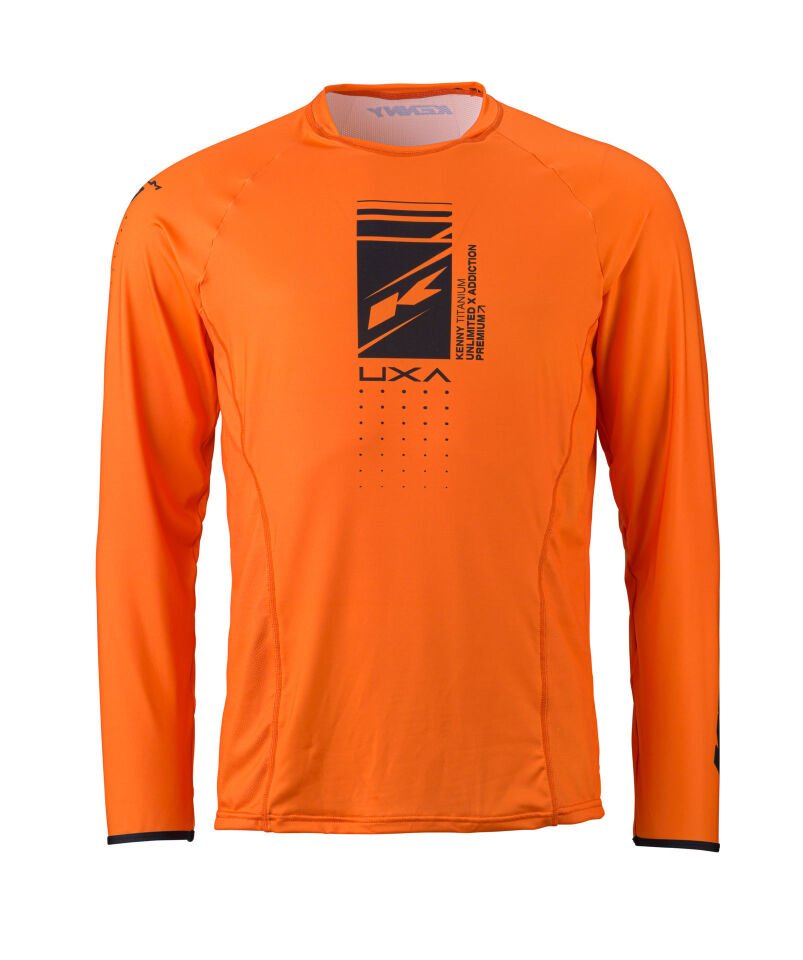Kenny Titanium Jersey Turuncu Solid Orange - XXXL