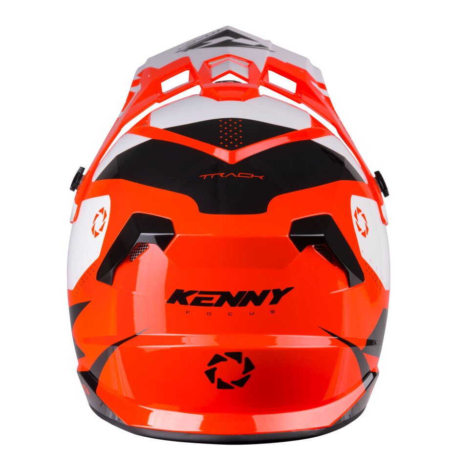 Kenny Racing Track Graphic Kask Kırmızı