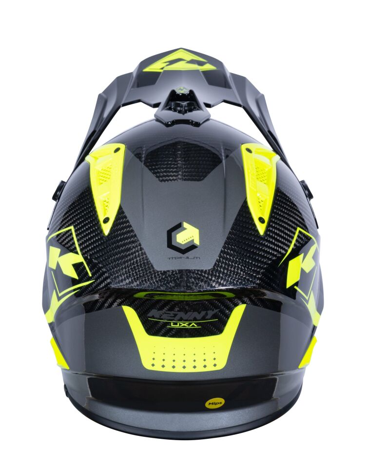 TITANIUM CARBON KASK (NEON YELLOW)