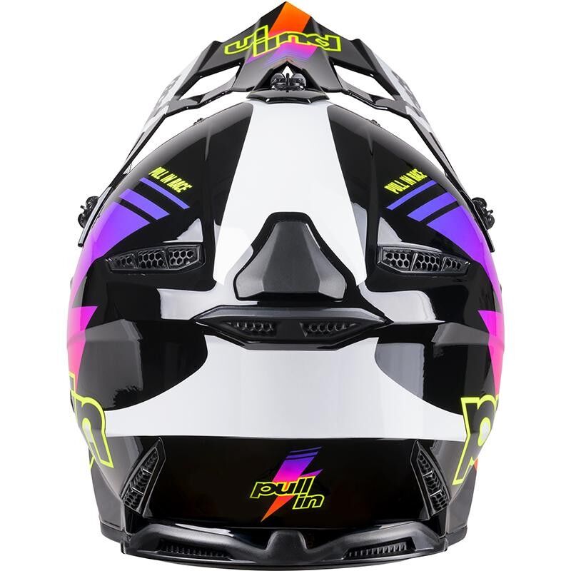 Pull In Master Race Trash Kask Yarış Siyah Mor