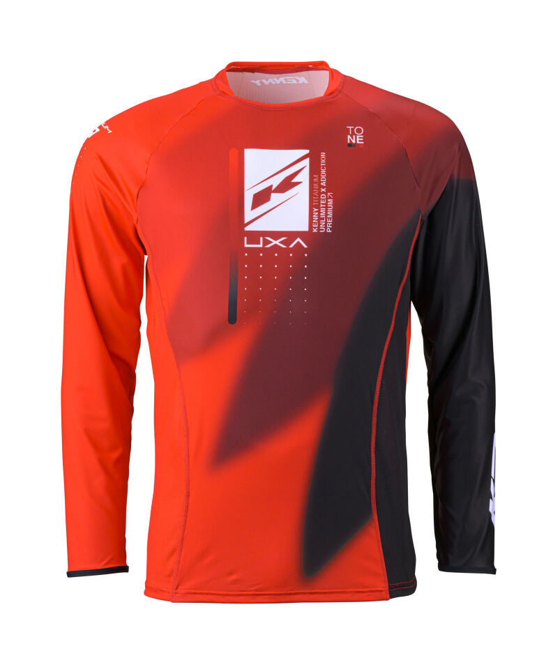 Kenny Titanium Jersey Kırmızı/Siyah