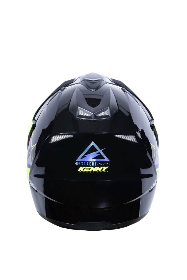 Kenny Racing Extreme Adventure Kask - Neon Yellow