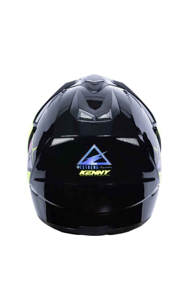 Kenny Racing Extreme Adventure Kask - Neon Yellow