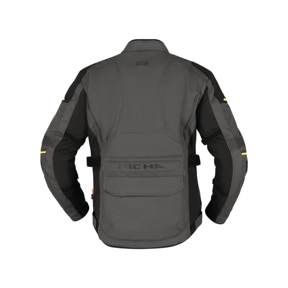 RICHA INFINITY 3 SU GEÇİRMEZ MOTOSİKLET MONTU - GRİ FLUO SARI