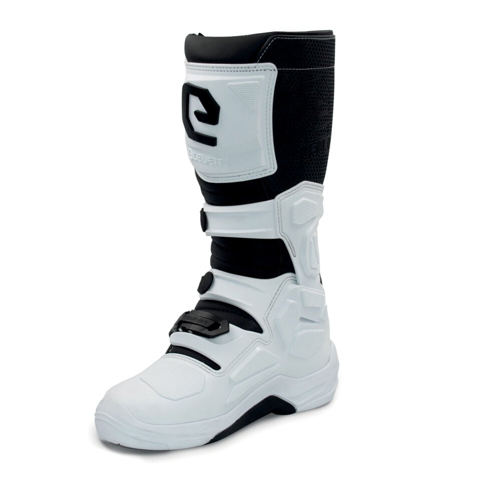 Eleveit X Privilege Enduro Motosiklet Botu Beyaz/Siyah