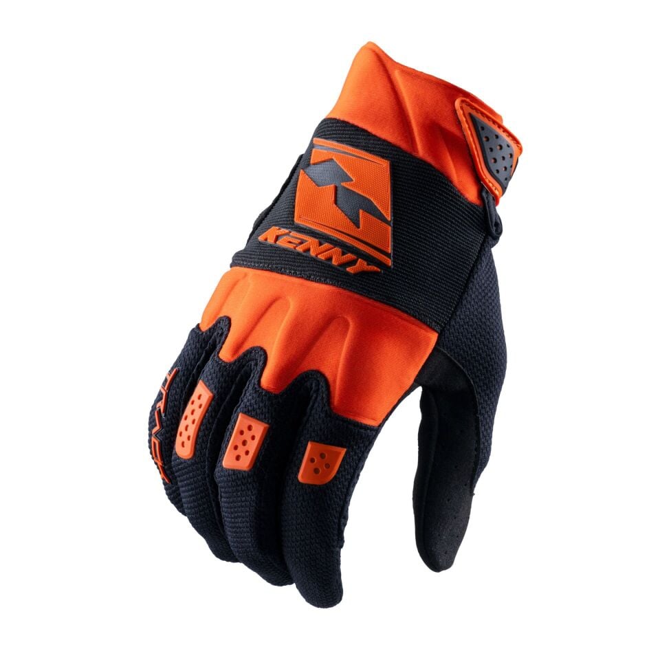 Kenny Track Eldiven Çocuk Black Orange