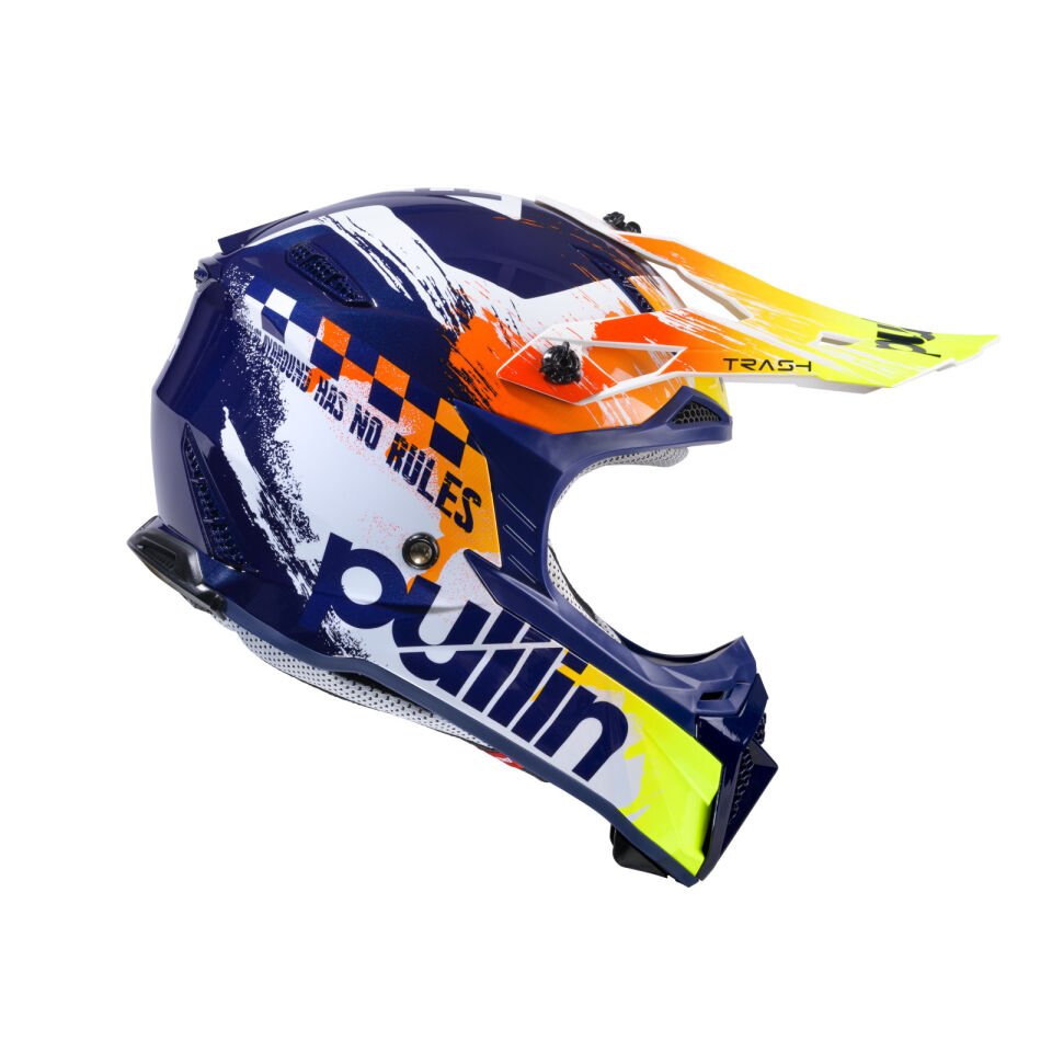 Pull In Trash Race Master Kask Yetişkin Trash Navy