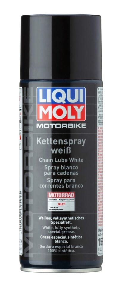 Liqui Moly Motosiklet Beyaz Zincir Yağı Sprey 400 ML (1591)