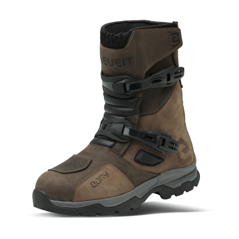 Eleveit X Land ADV Enduro E-DRY Motosiklet Botu Kısa Kahverengi