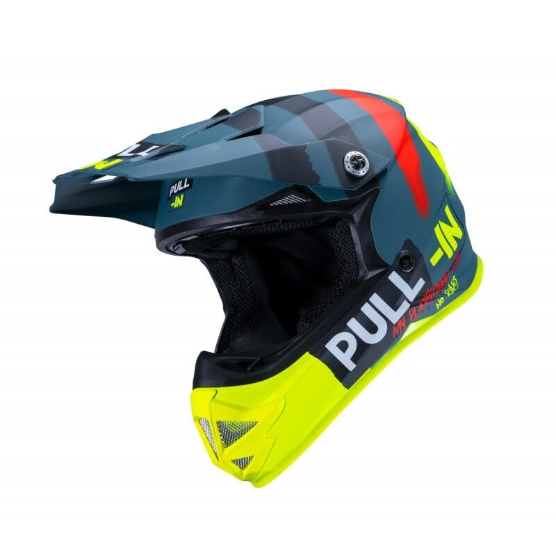 Pull In Master Race Trash Kask Trash Petrol Çocuk