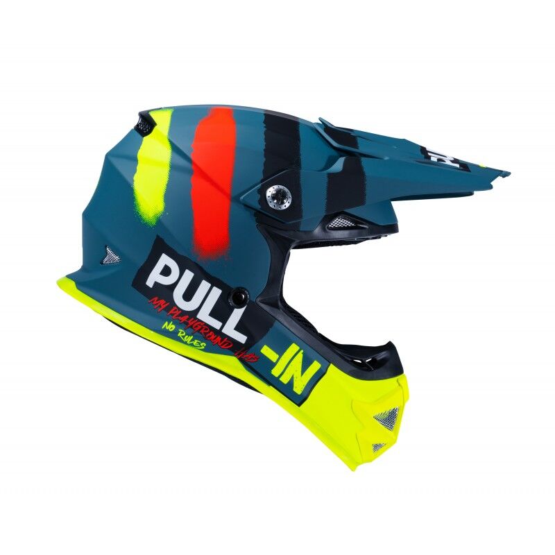 Pull In Master Race Trash Kask Trash Petrol Çocuk